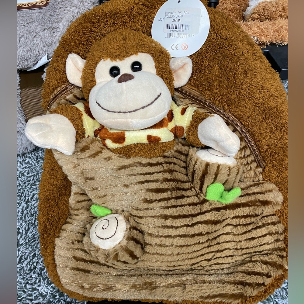 NWT Creative Kids Toddler Convertible Buddy Backpack